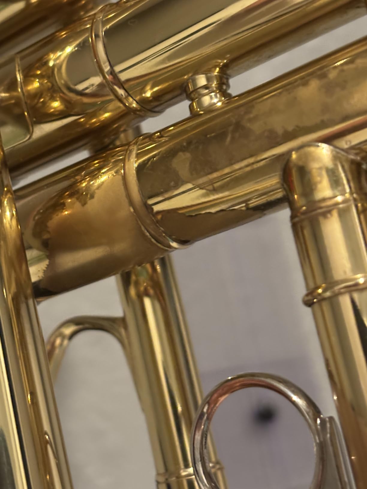 Student Bb Trumpet, Gold Finish Brass for School Band Orchestra Beginners customer photo 2
