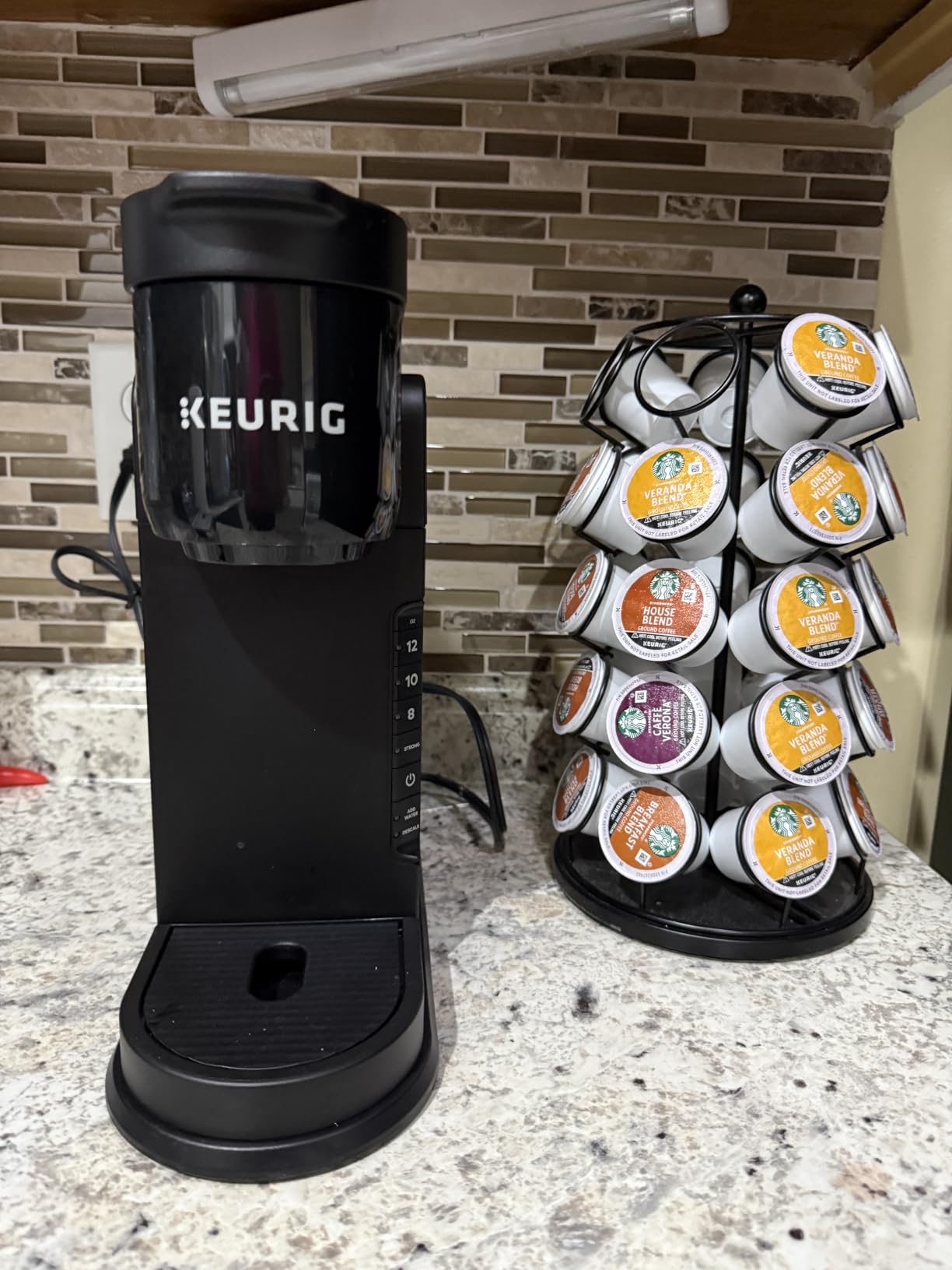 Keurig K-Express Single Serve K-Cup Pod Coffee Maker, 3 Brew Sizes, Strong Button Feature, 42oz Removable Reservoir, Black customer photo 2
