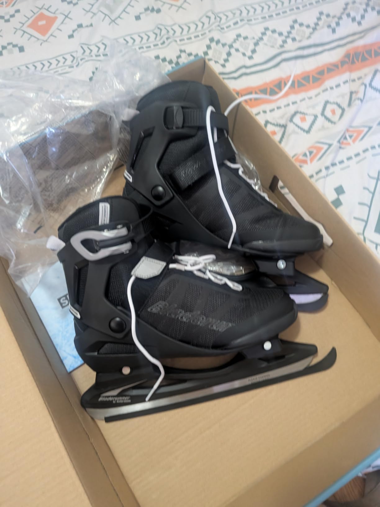 Rollerblade Bladerunner Ice Igniter Mens, Black and Gray, Ice Skates customer photo 1