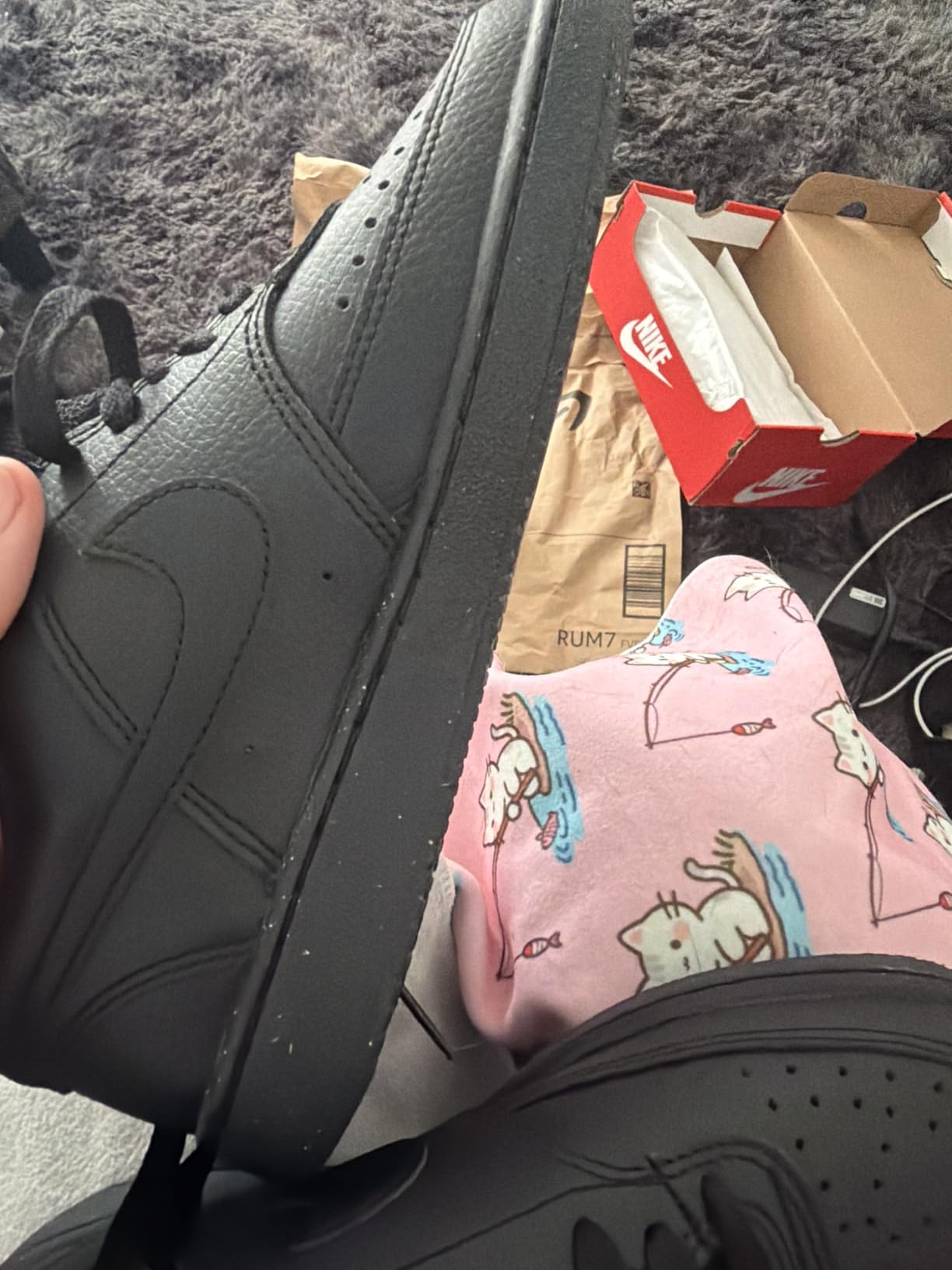 Nike mens Court Vision Lo Nn Shoes customer photo 2