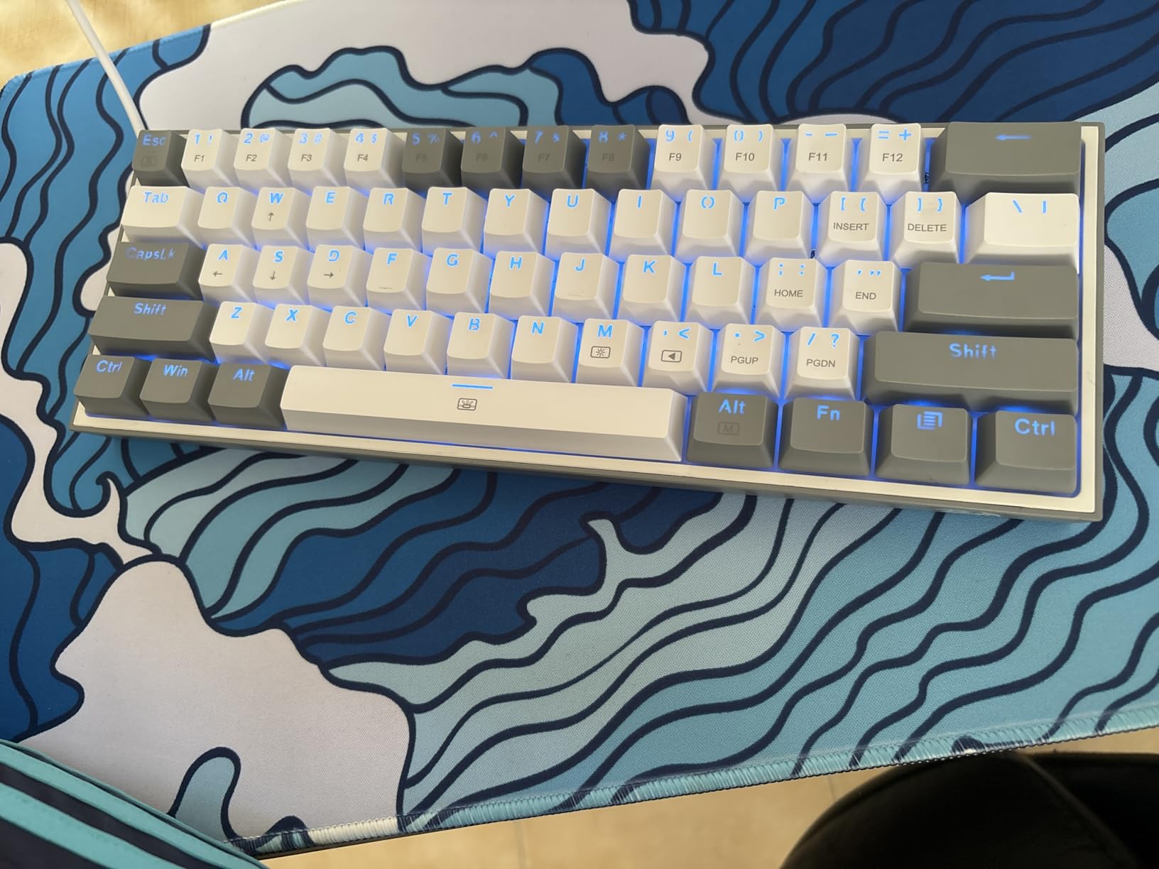 Redragon K617 Wired 60% Compact Hot-Swap RGB Gaming Mechanical Keyboard customer photo 1