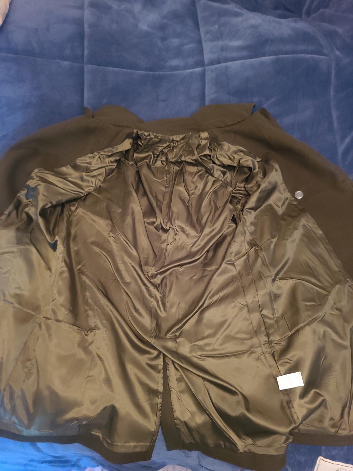 Makkrom Mens Double Breasted Trench Coat Business Casual Winter Overcoats customer photo 1