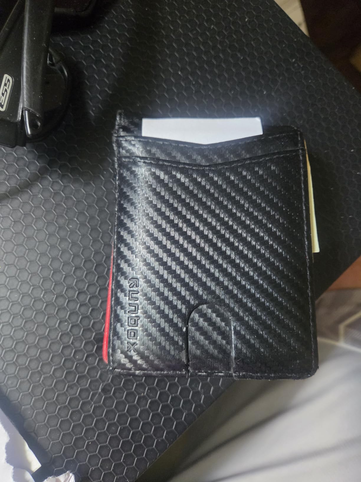RUNBOX Wallet for Men -Slim Rfid Leather Mens Bifold Novelty Wallets 2 ID Window With Gift Box Men's Accessories customer photo 2