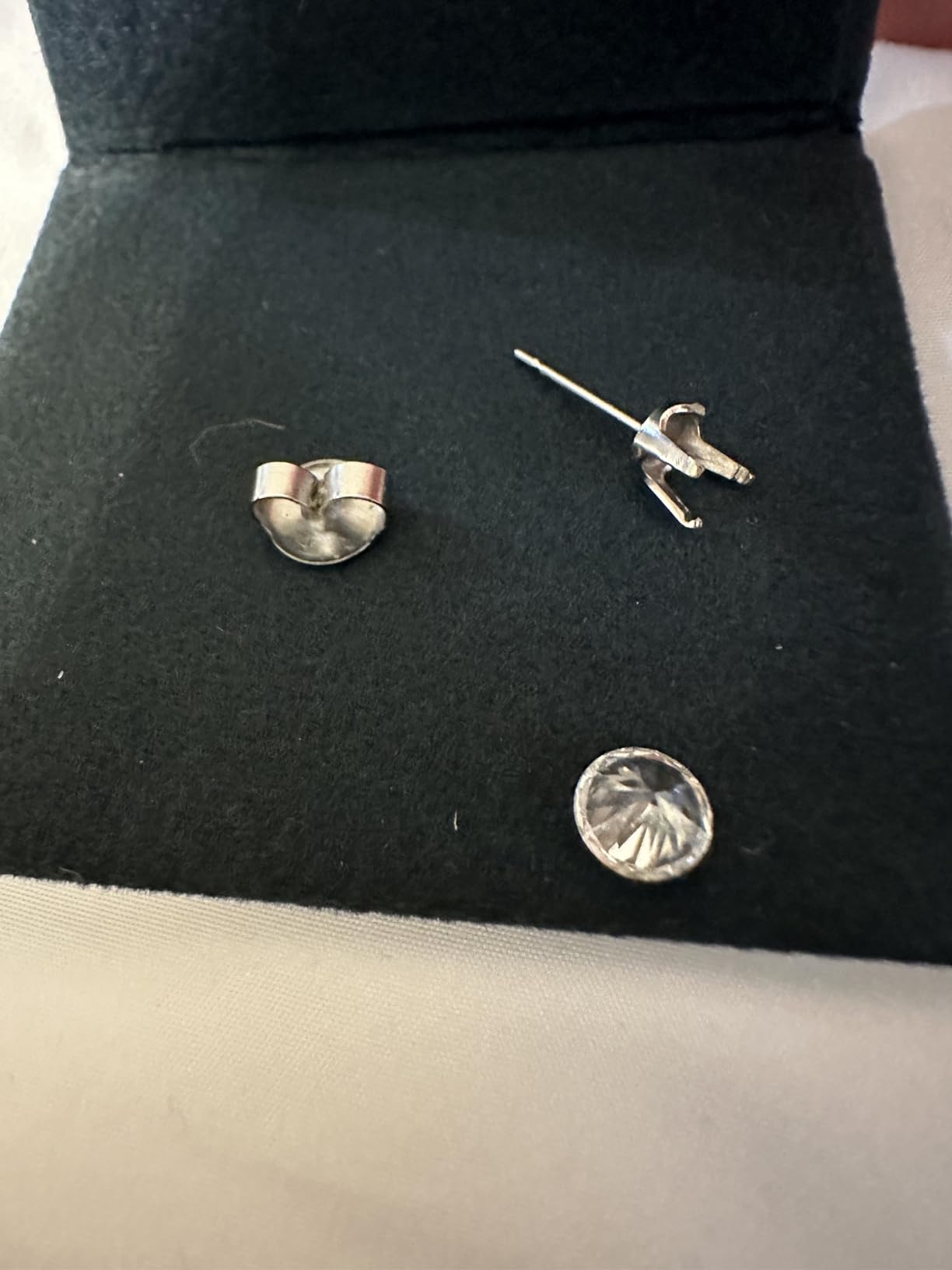 Pompeii 1 Carat (ctw) Diamond Studs in 14k White or Yellow Gold Lab Grown (HI,VS) customer photo 1