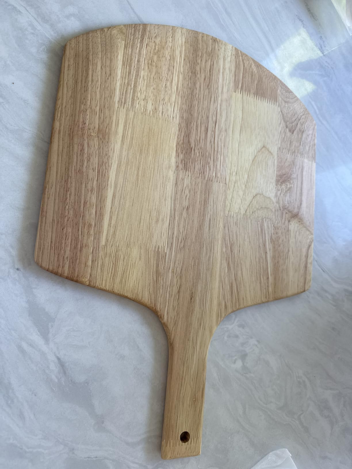 Gyreuni 15''Pizza Stone for Oven and Grill with Pizza Peel,Baking Stone Set customer photo 1