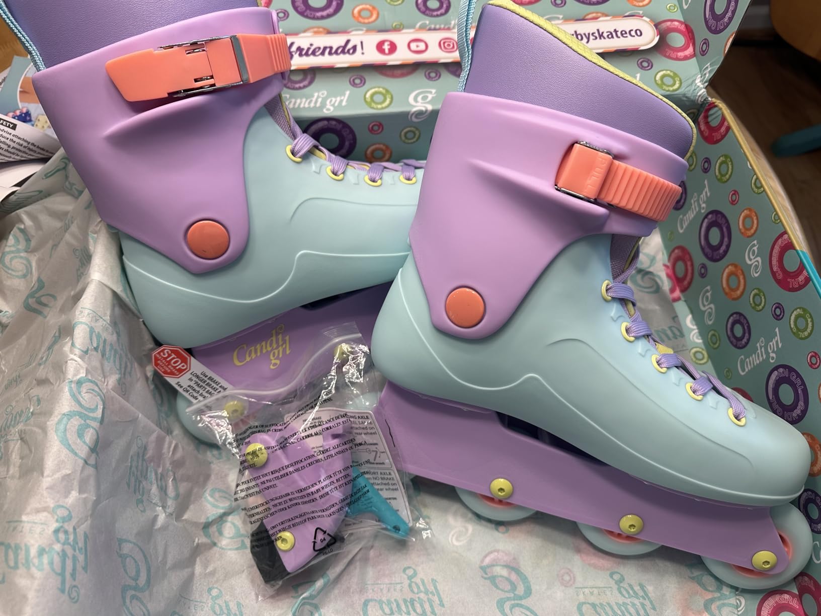 Candi GRL South Beach Molded Inline Skates by Roller Derby Elite customer photo 2