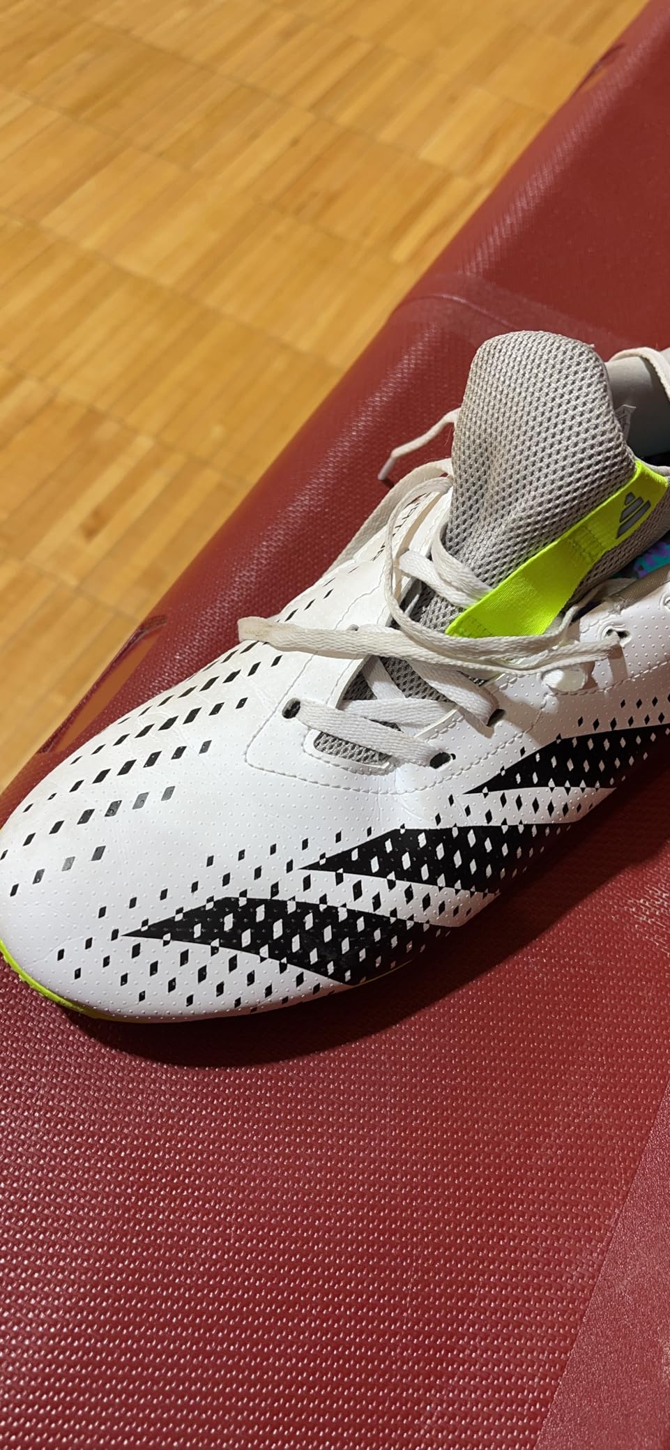 adidas Predator Accuracy.4 Indoor Shoes - Royal Blue Soccer Shoes with Synthetic Upper and Recycled Materials customer photo 1