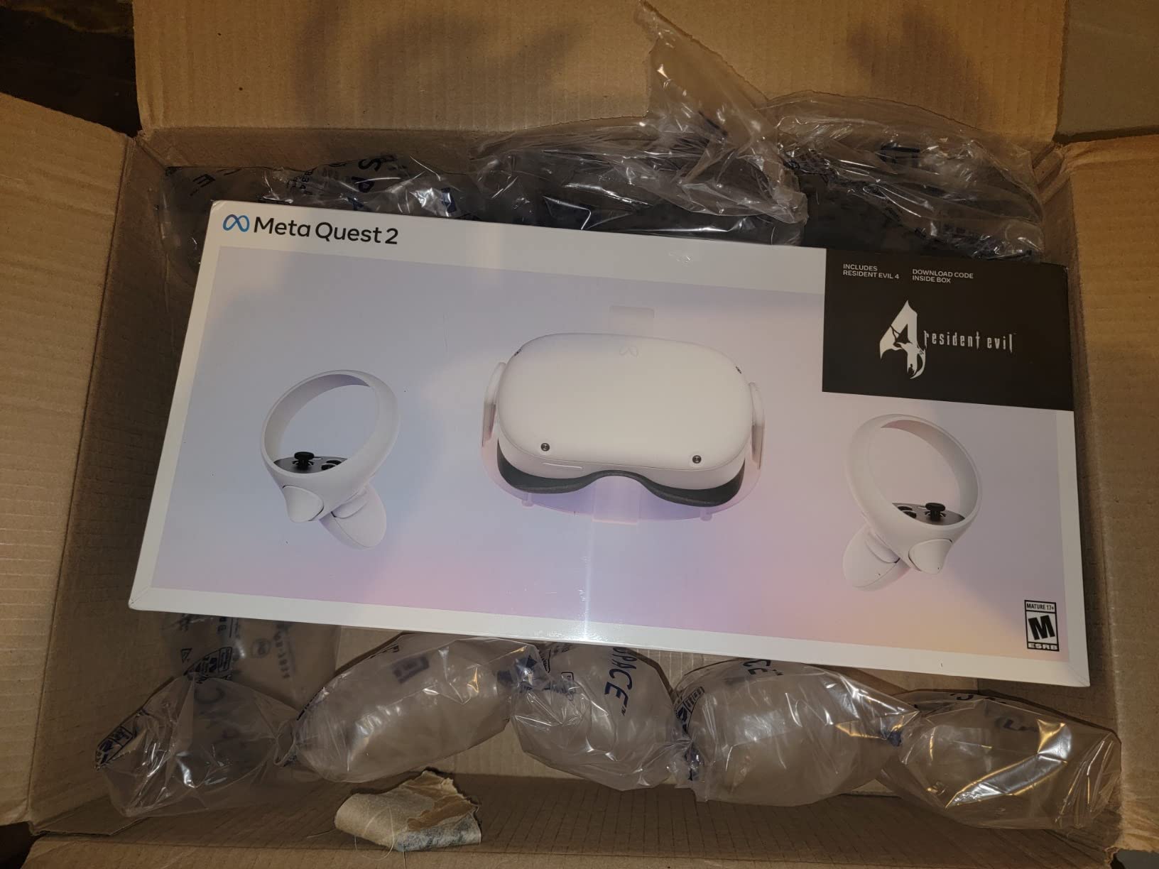 Meta Quest 2 Resident Evil 4 bundle with Beat Saber 128 GB — Advanced All-In-One Virtual Reality Headset customer photo 1