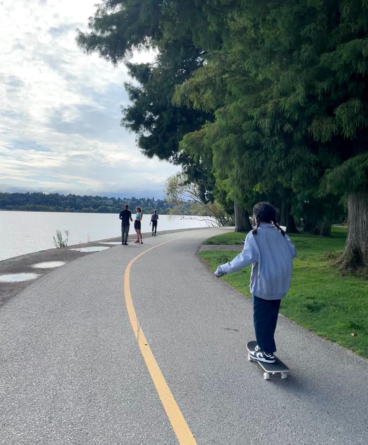 Skateboards for Beginners Adults Youths Teens Kids Girls Boys 31 Inch Pro Complete Skate Boards 7 Layer Canadian Maple Double Kick Concave Longboards customer photo 2