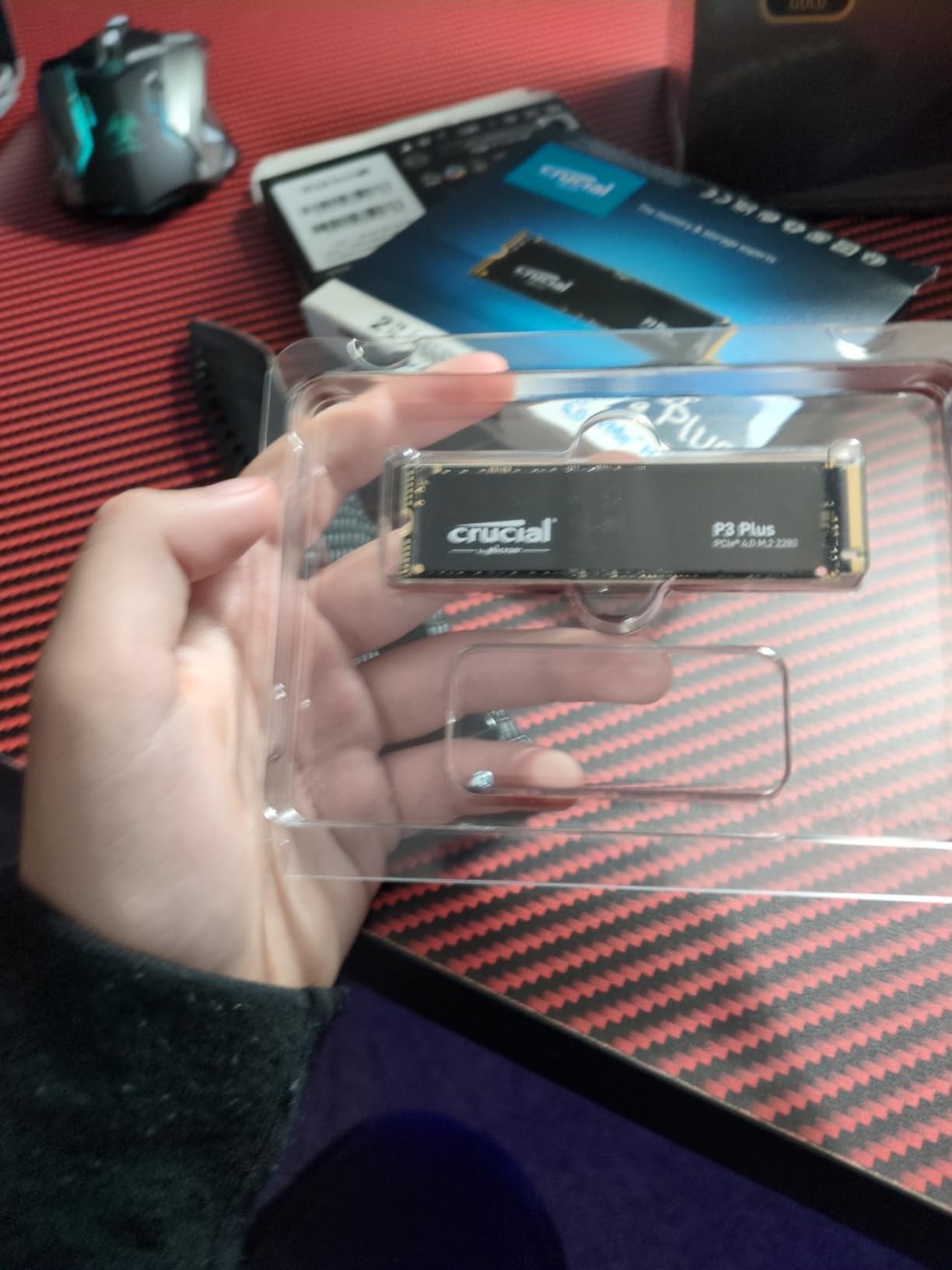 Crucial P3 Plus PCIe Gen4 NVMe 4TB SSD, Up to 4,800MB/s Read, Laptop & Desktop (PC) Compatible, Solid State Drive – CT4000P3SSD8 customer photo 1
