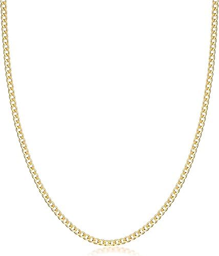 Momlovu Cuban Link Chain Necklace for Men Boys | 316L Stainless Steel Diamond-Cut Cuban Chain, Mens Jewelry, 4mm 6mm 18-26 Inch, Gifts for Men Boys customer photo 1