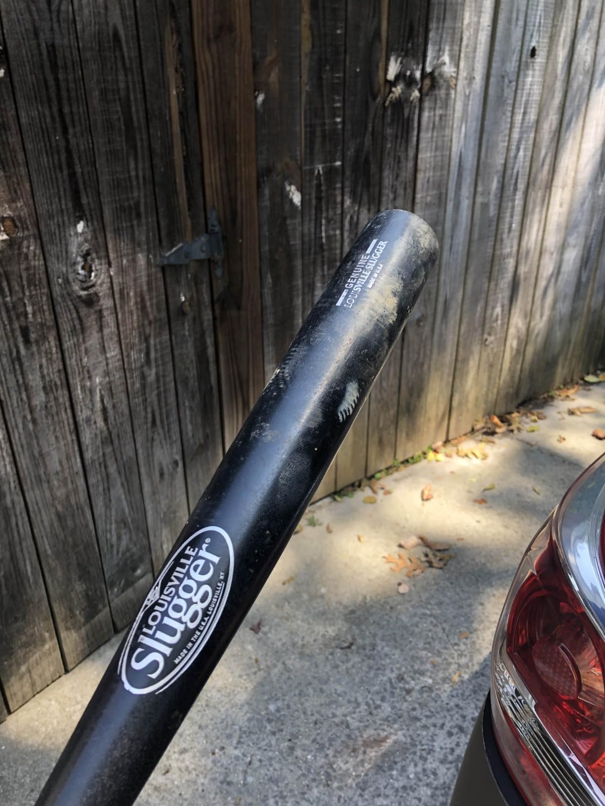Louisville Slugger Youth Genuine Y125 Natural-Black Baseball Bat customer photo 1
