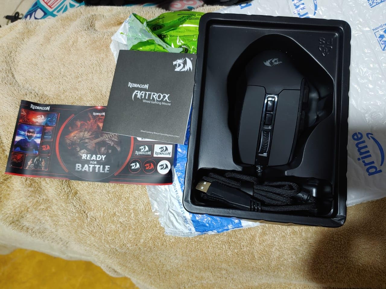 Redragon M811 Wired RGB MMO Gaming Mouse 10000 DPI Remapping Keys customer photo 2
