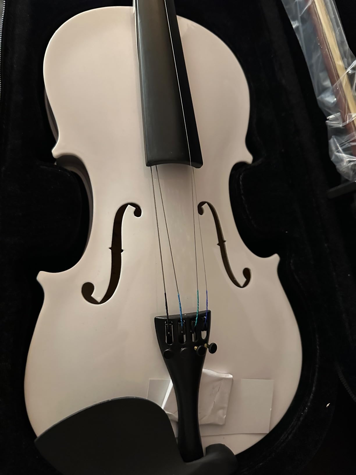 Vangoa 4/4 Full Size Black Acoustic Violin, Beginner Instrument Kit customer photo 1