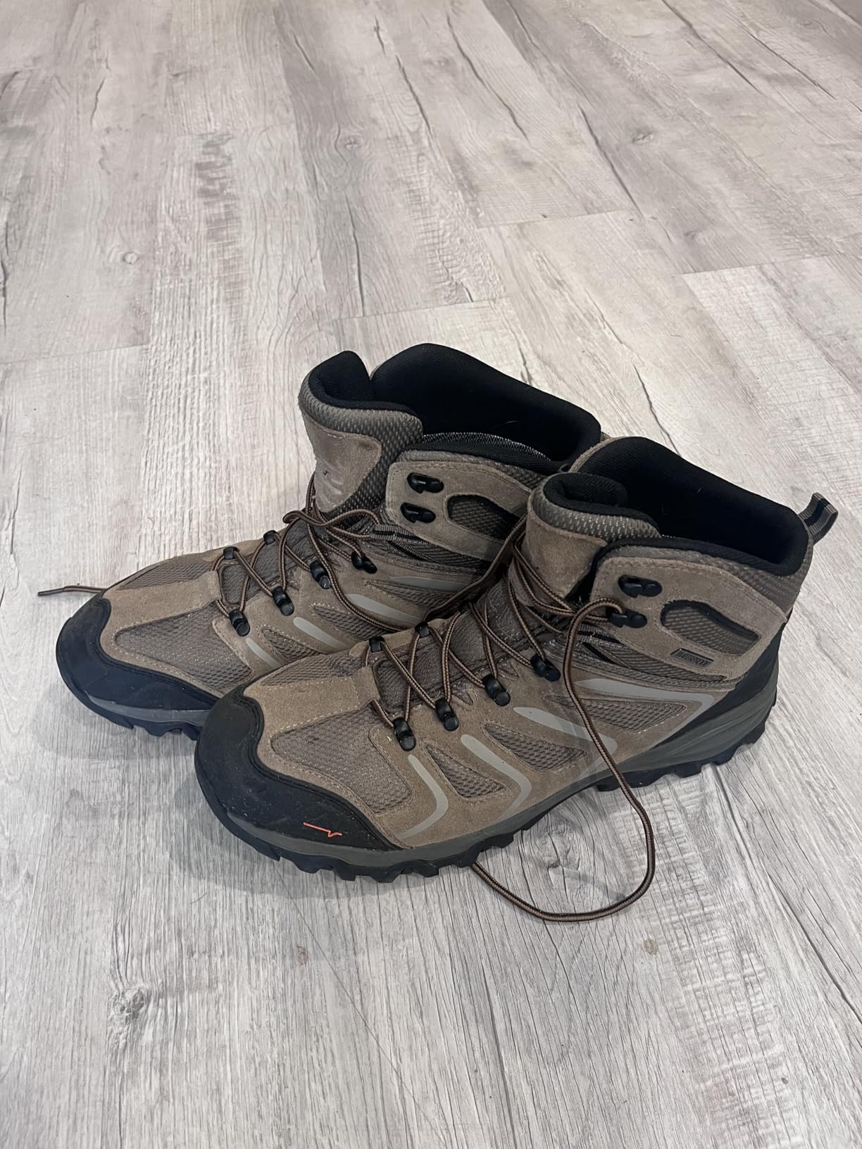 NORTIV 8 Men's Ankle High Waterproof Hiking Boots customer photo 1