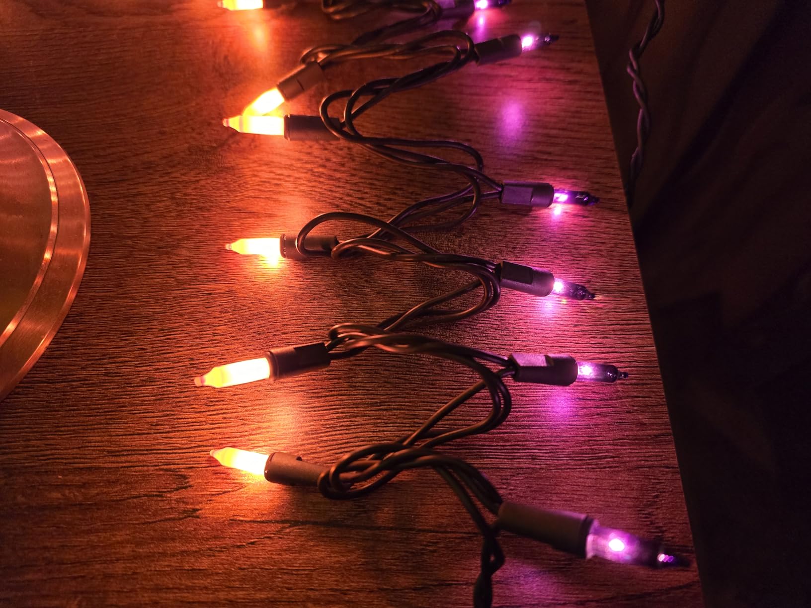 Dazzle Bright Multi-Colored Christmas Mini String Lights, 20FT 100 Count Incandescent Waterproof Fairy Lights Plug in, Connectable Christmas Decorations for Indoor Outdoor Home Party Garden Yard customer photo 2