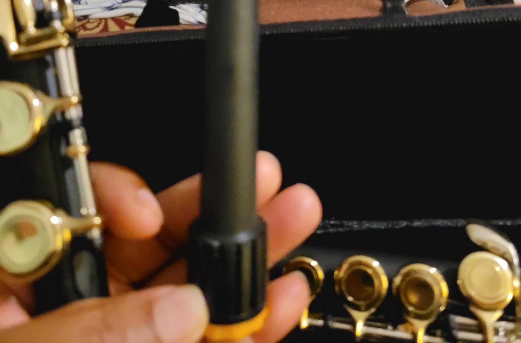 Rhythm C Flutes with Engraved Flower Closed Hole 16 Keys Flute For Student, Beginner with Stand, Carrying Case,Gloves,Joint Grease, Tuning Rod, Nickel customer photo 2