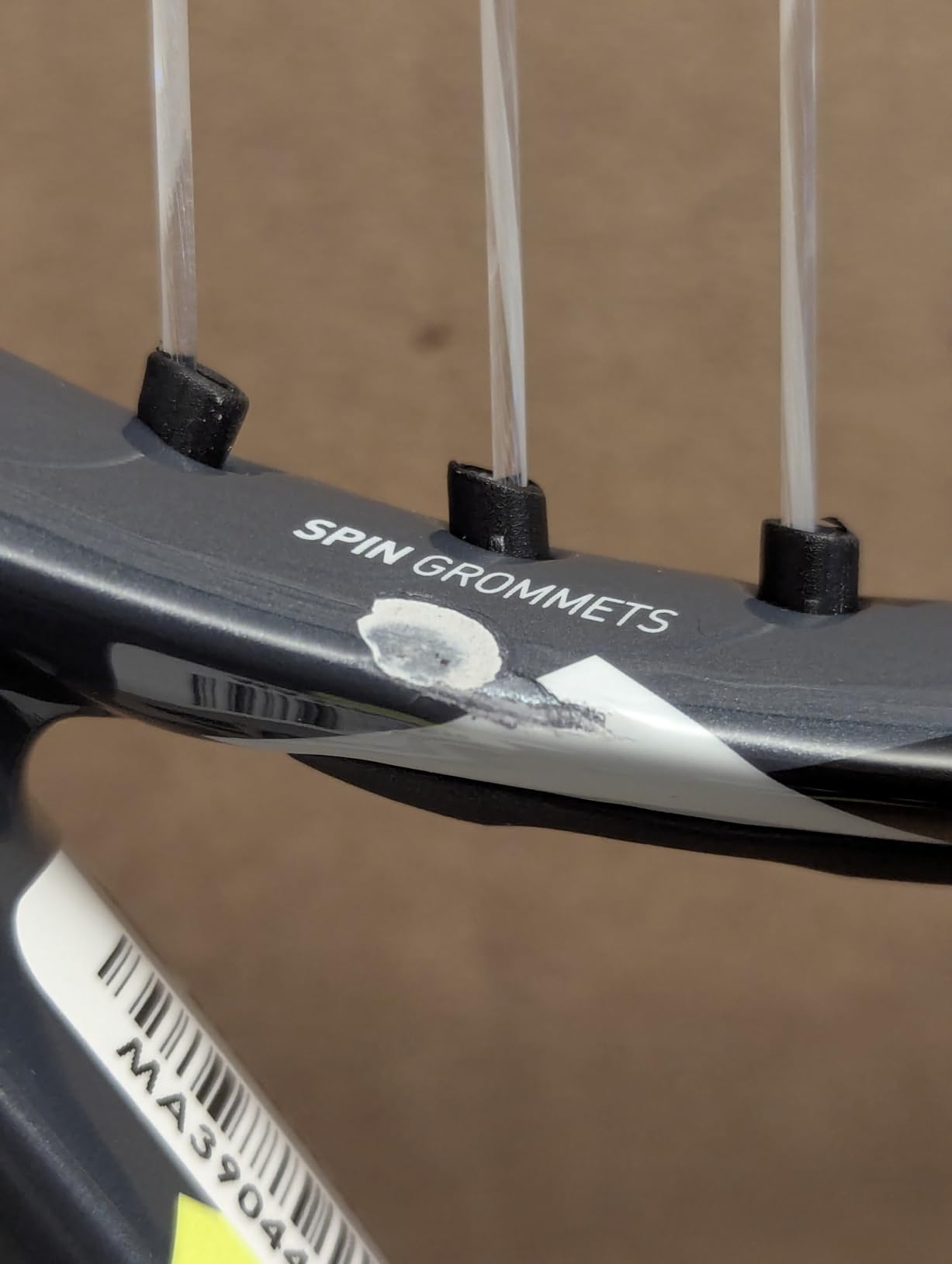 Babolat Pure Aero Tennis Racquet (7th Gen) Strung with Synthetic Gut at Mid Range Tension customer photo 2