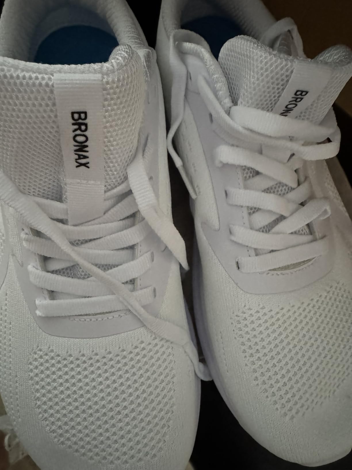 BRONAX Men's Wide Toe Box Supportive Road Running Shoes S71 customer photo 1