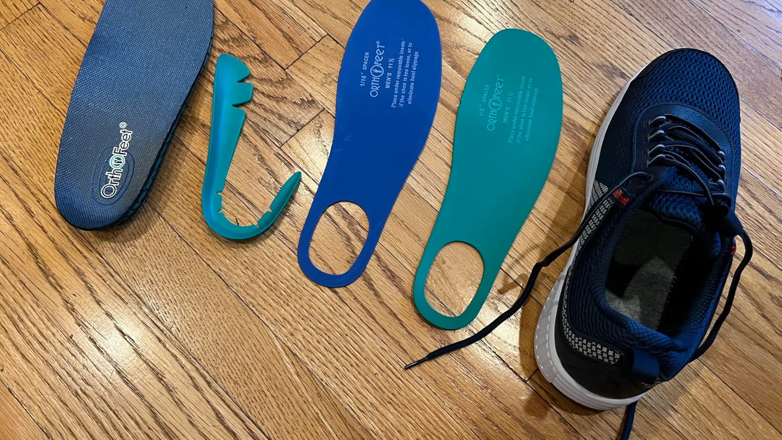 Orthofeet Edgewater Orthopedic Men's Walking Shoes customer photo 2
