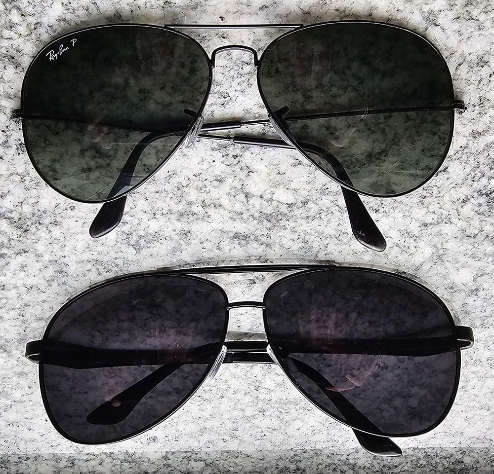 XL Oversized Aviator Sunglasses for Men - Extra Large Wide Frame customer photo 2