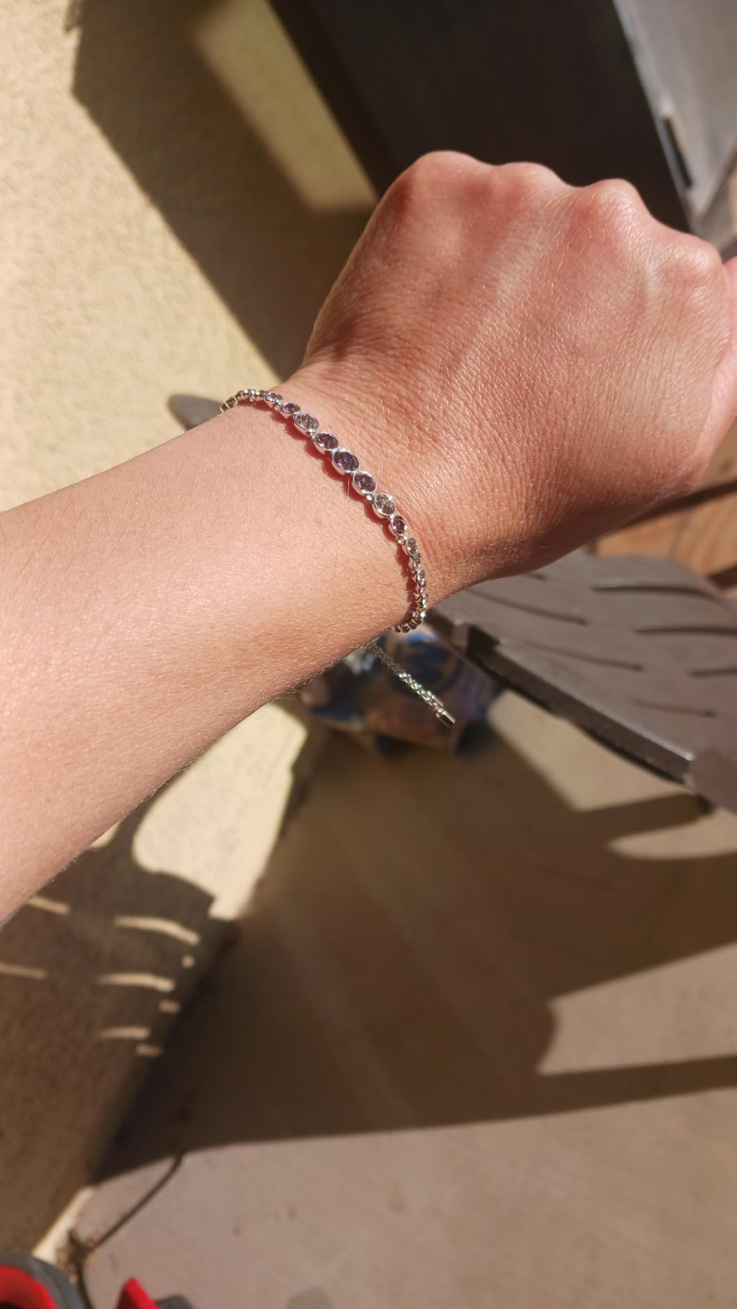Swarovski Emily Tennis Bracelet Jewelry Collection customer photo 2
