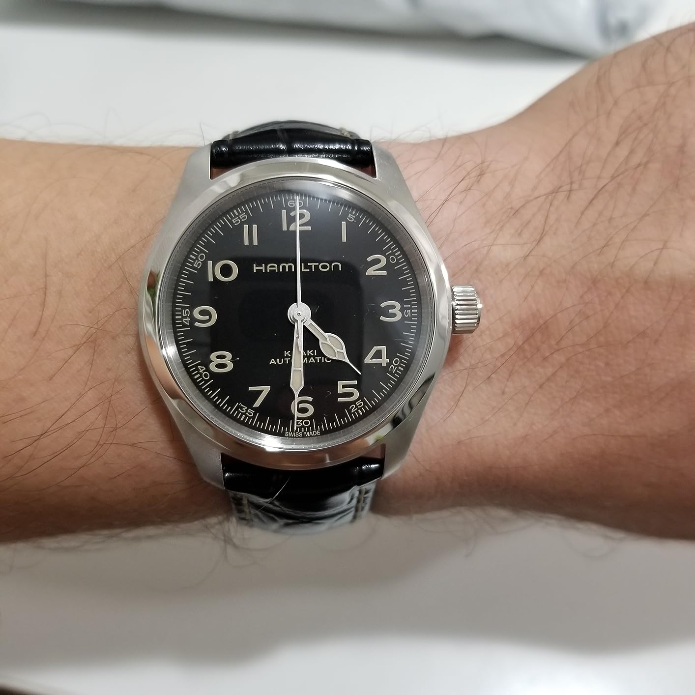 Hamilton Khaki Field Murph Automatic Men's Watch, 38mm Stainless Steel Case customer photo 2