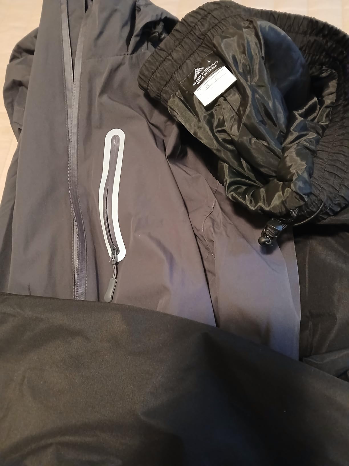 SWISSWELL Men's Waterproof Golf Rain Suit Rain Gear Jacket and Pants Lightweight for Golf Fishing Big and Tall S-5XL customer photo 1