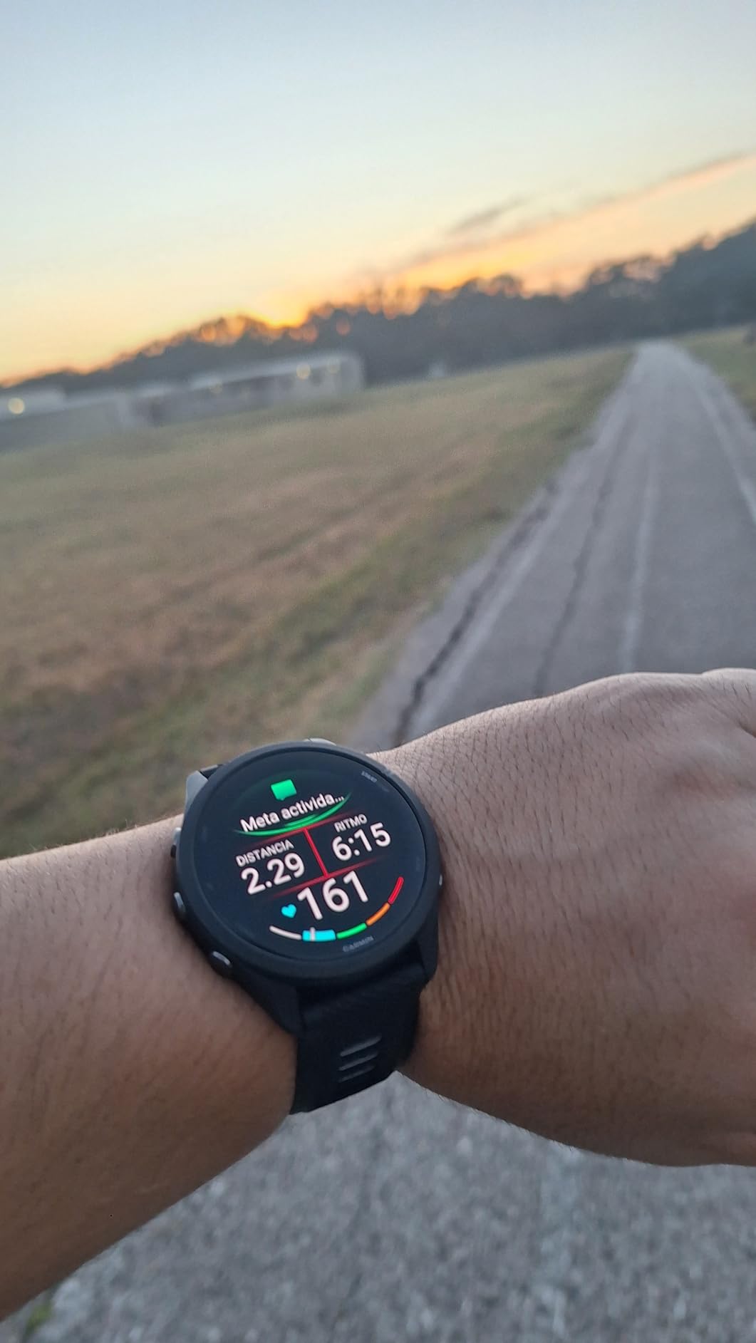 Garmin Forerunner® 265S, Running Smartwatch, 42mm, Light Pink/Powder Gray customer photo 2