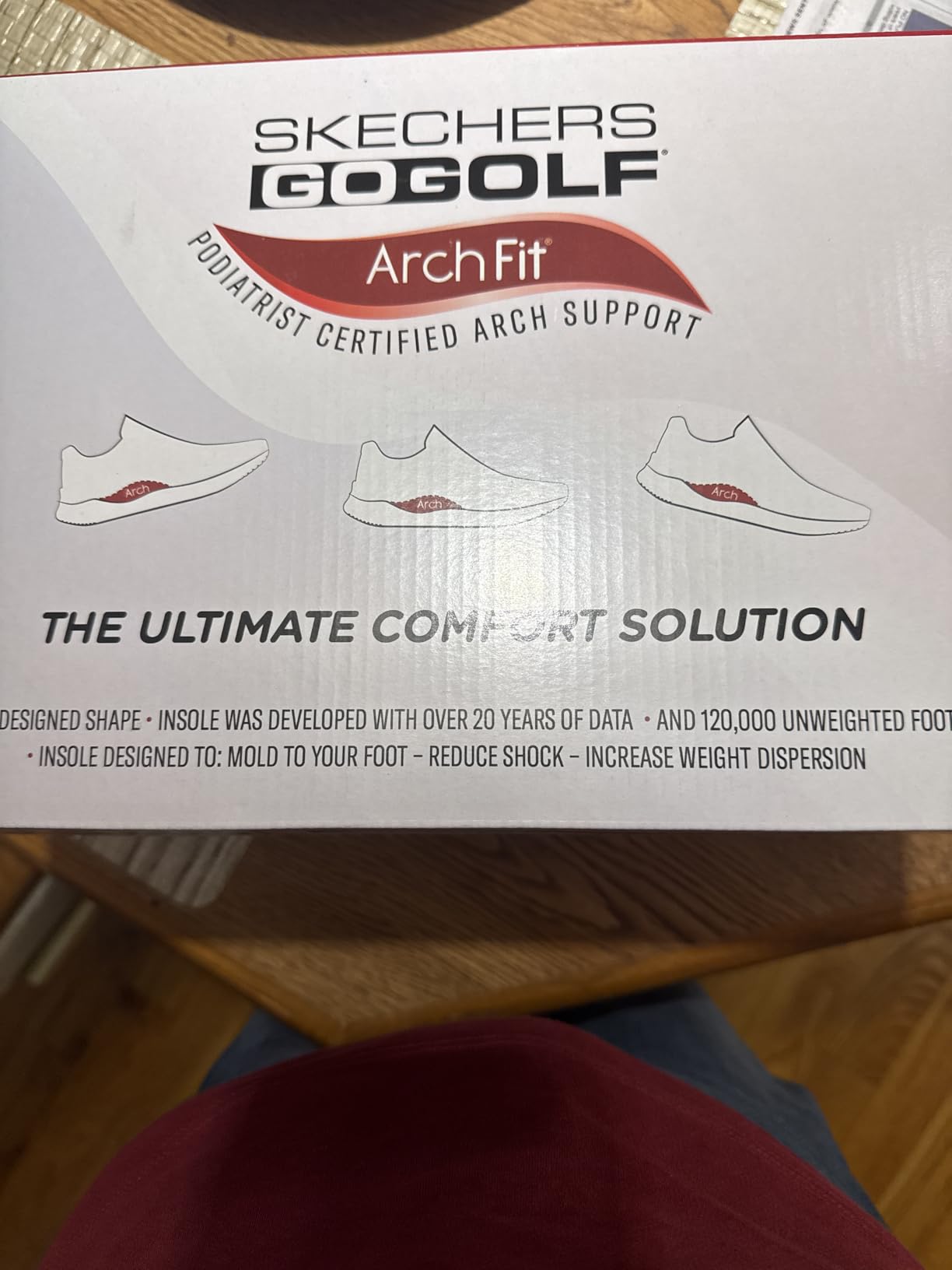 Skechers Golf Women's Go Max Arch Fit Spikeless Golf Shoe Sneaker customer photo 2