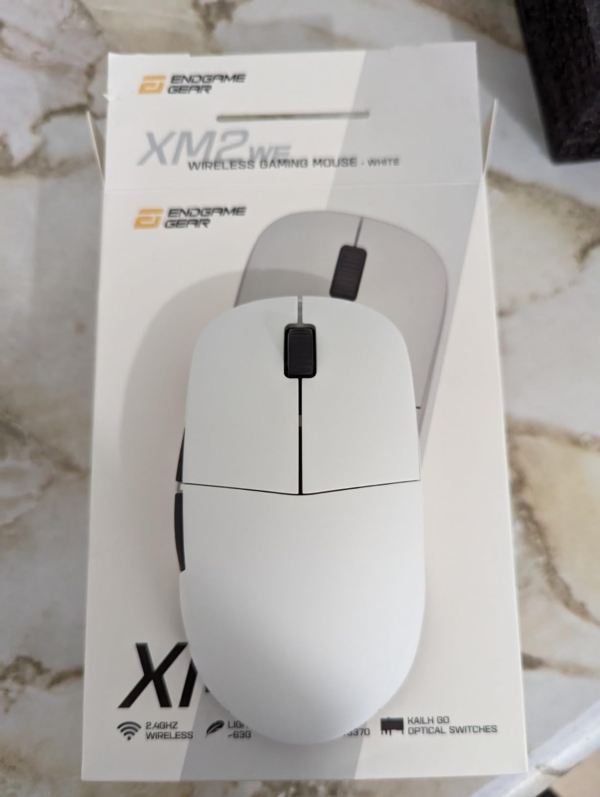 ENDGAME GEAR XM2we Lightweight Wireless Gaming Mouse, 5 Buttons, Black customer photo 1