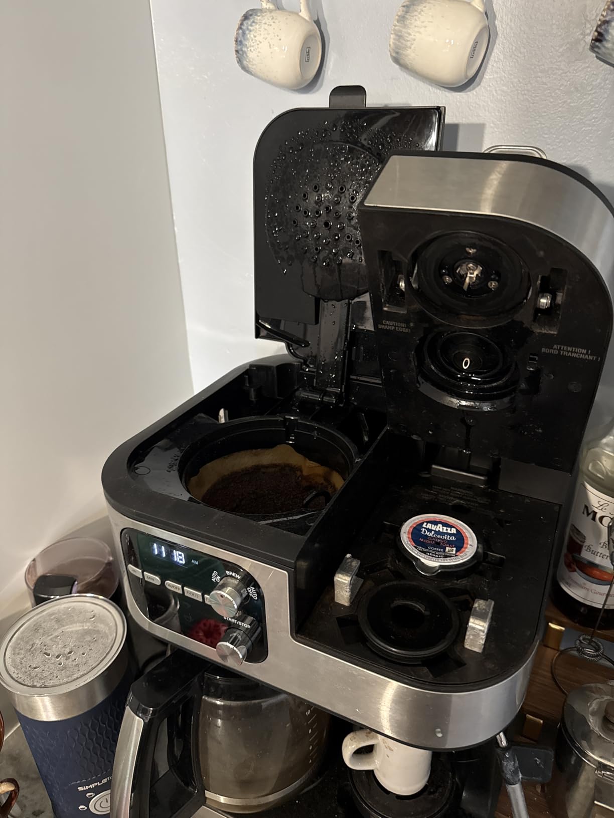 Cuisinart Coffee Center Barista Bar 4-in-1 Coffee Maker, Single-Serve Pods Compatible, Coffeemaker, Three Brewing Sizes, SS-4N1NAS, Black customer photo 2