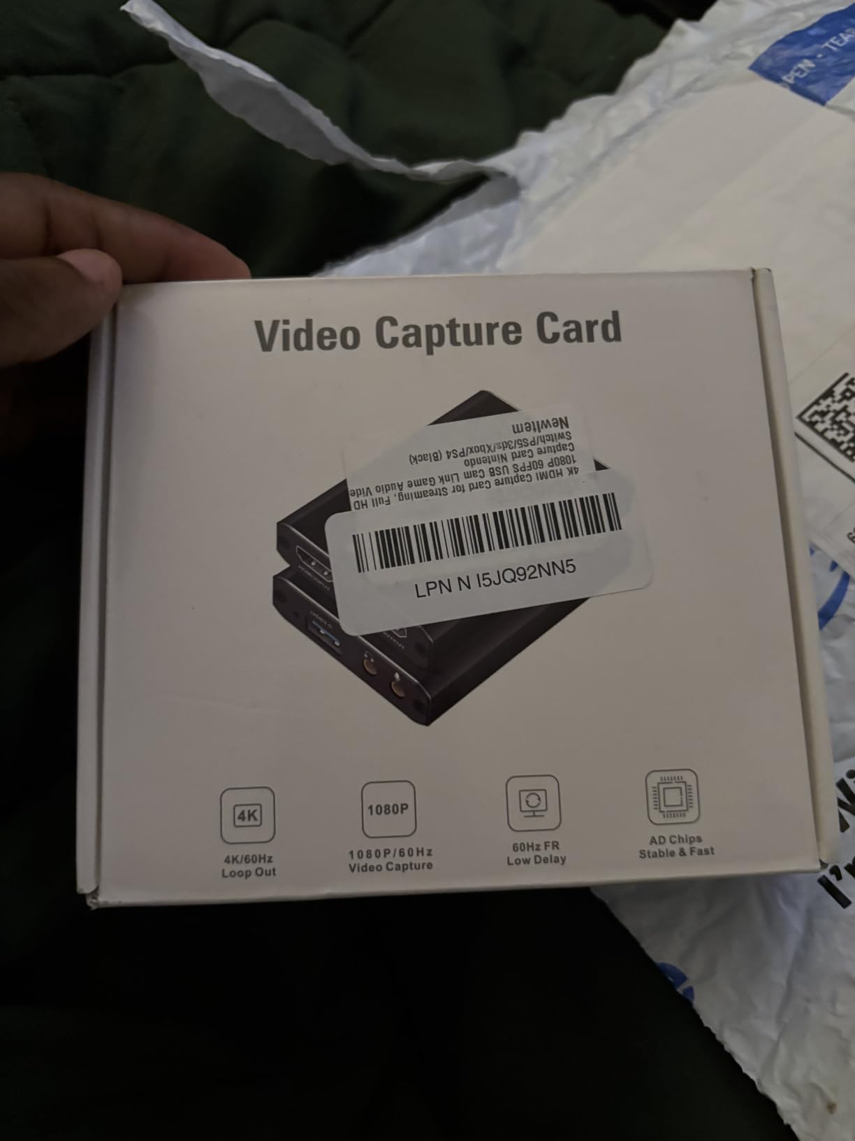 Capture Card 4K HDMI Video Streaming to USB 3.0 1080P 60FPS Capture Device customer photo 1