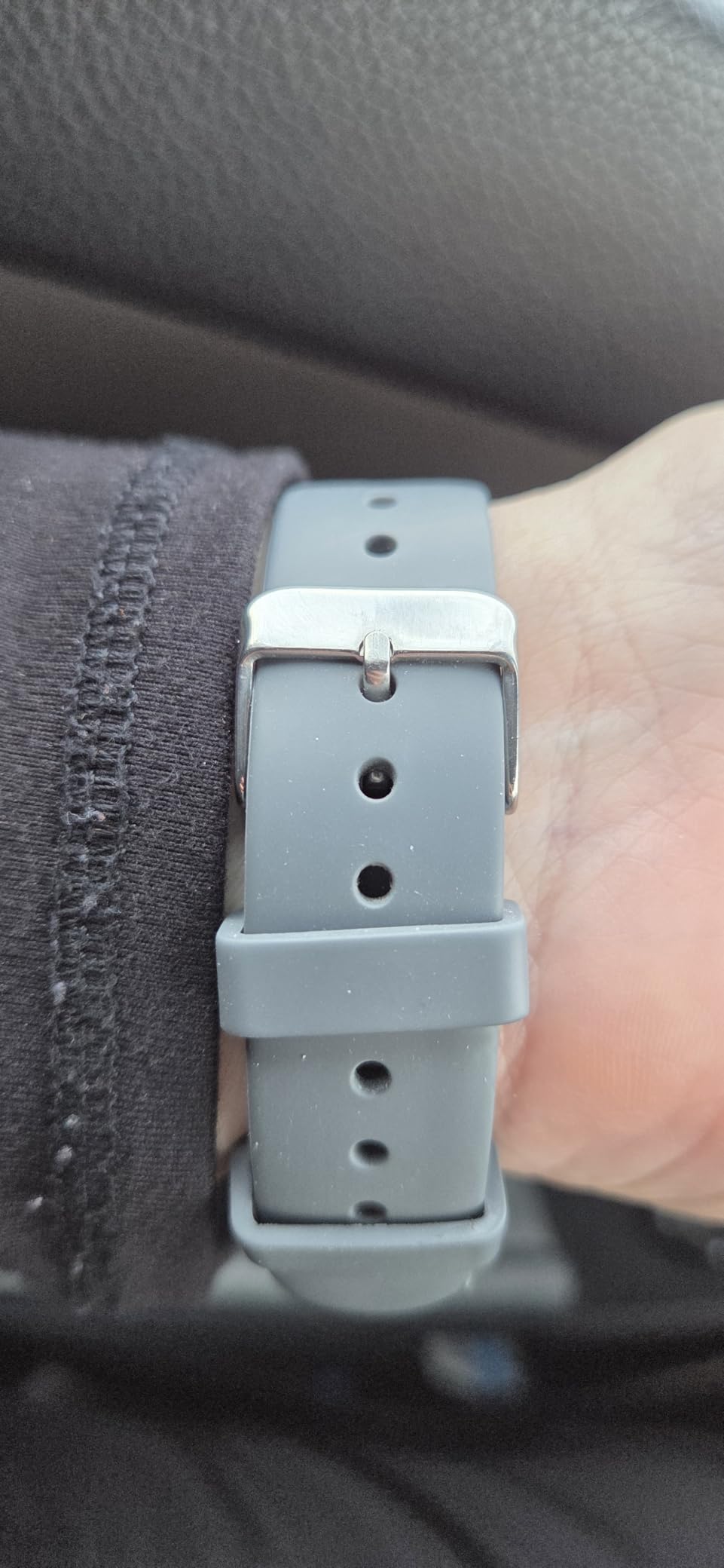 GOLDEN HOUR Waterproof Nurse Watch for Medical Professionals, Students Women Men - Military Time Luminouse Easy Read Dial, 24 Hour with Second Hand, Colorful Silicone Band customer photo 2