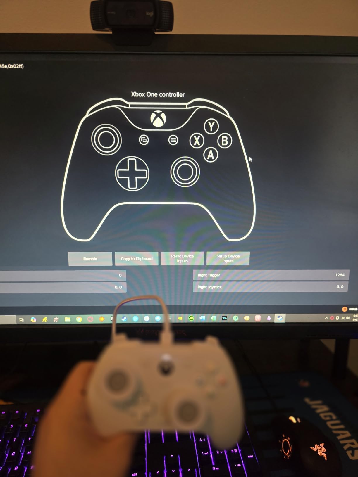 GameSir G7 SE Wired Controller for Xbox Series X|S, Xbox One & Windows 10/11, Plug and Play Gaming Gamepad with Hall Effect Joysticks/Hall Trigger, 3.5mm Audio Jack (White) customer photo 1