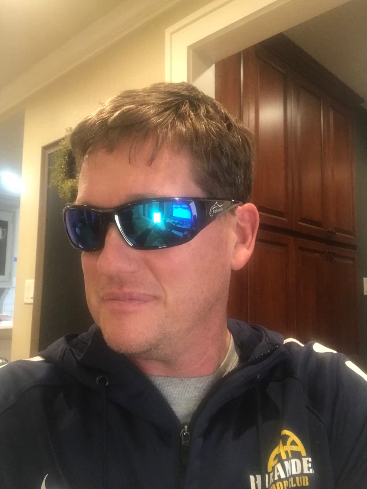 Fishoholic Polarized Bi-Focal Fishing Sunglasses - with 1.5x, 2.0x or 2.5x customer photo 2