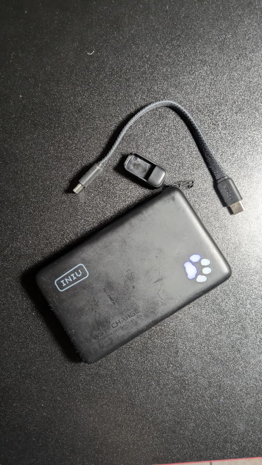 INIU 10000mAh 45W Fast Charging Portable Charger, Smaller Travel Power Bank customer photo 1
