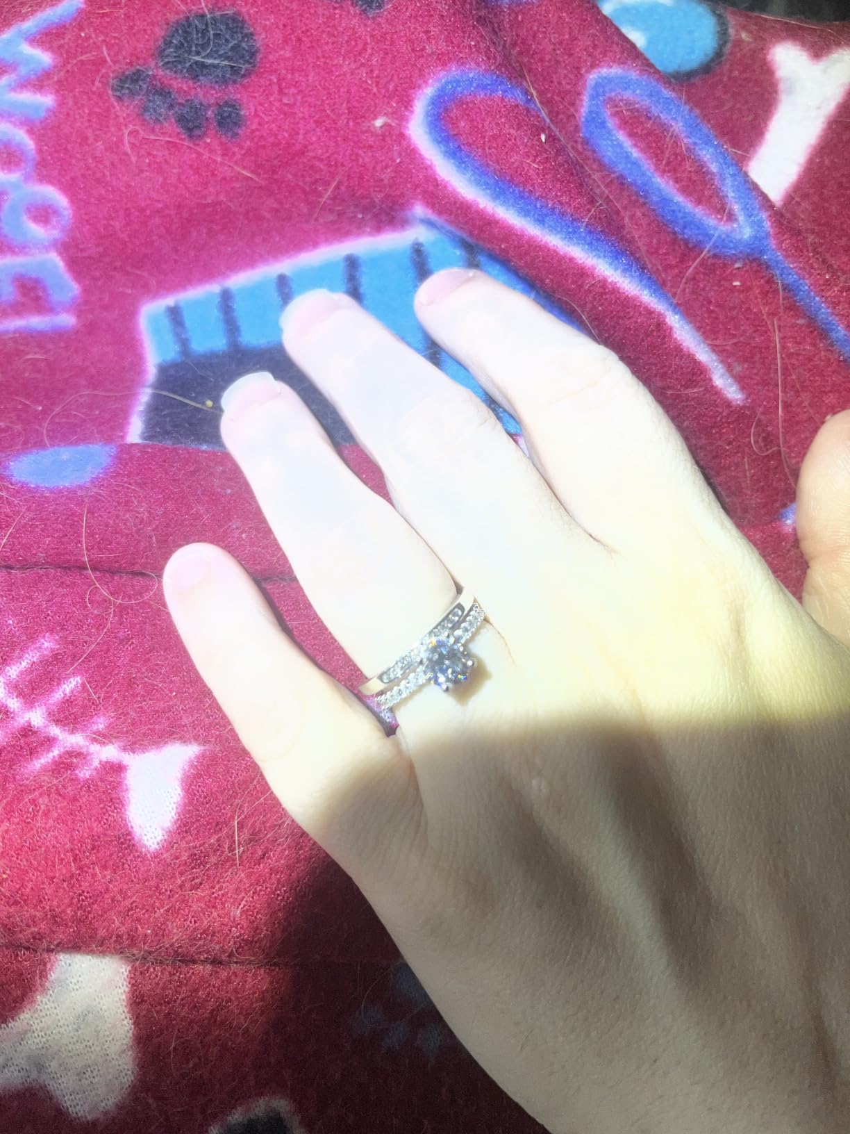 1-6 Carat LAB GROWN Round Cut Prong Set Solitaire Diamond Engagement Ring customer photo 2