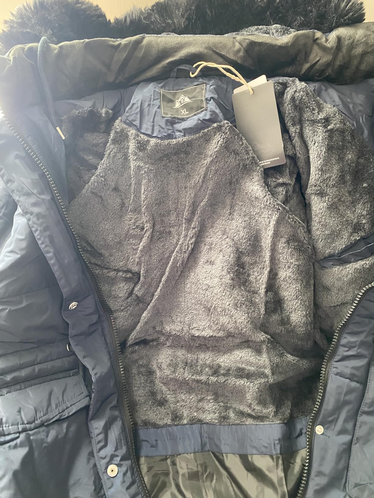 MOERDENG Women's Long Winter Puffer Coat Waterproof Warm Maxi Down Jacket customer photo 2