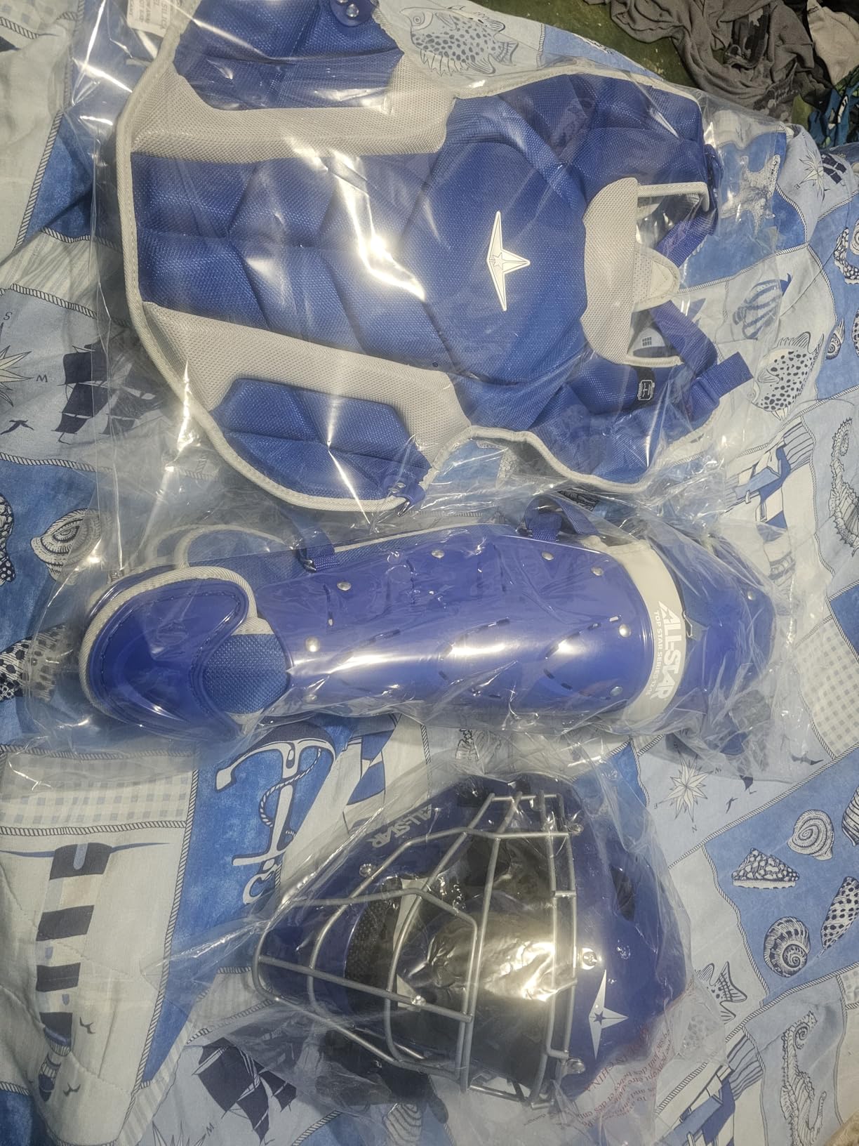 All-Star Top Star Series Baseball Catching Equipment Kit, Meets NOCSAE Standard customer photo 2