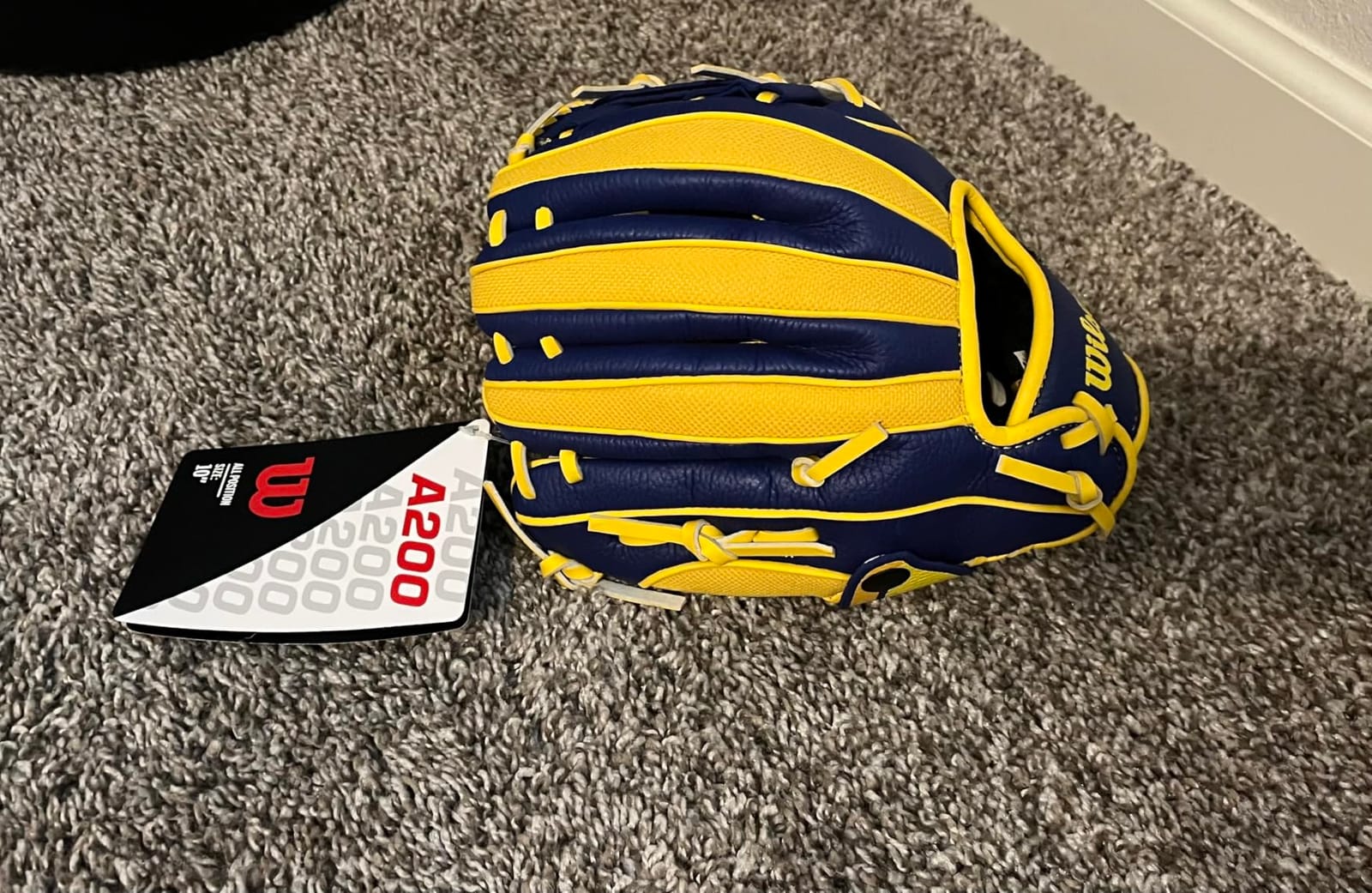 Wilson | A200 | Youth T-Ball & Baseball Glove + Mitt | Sizes 9