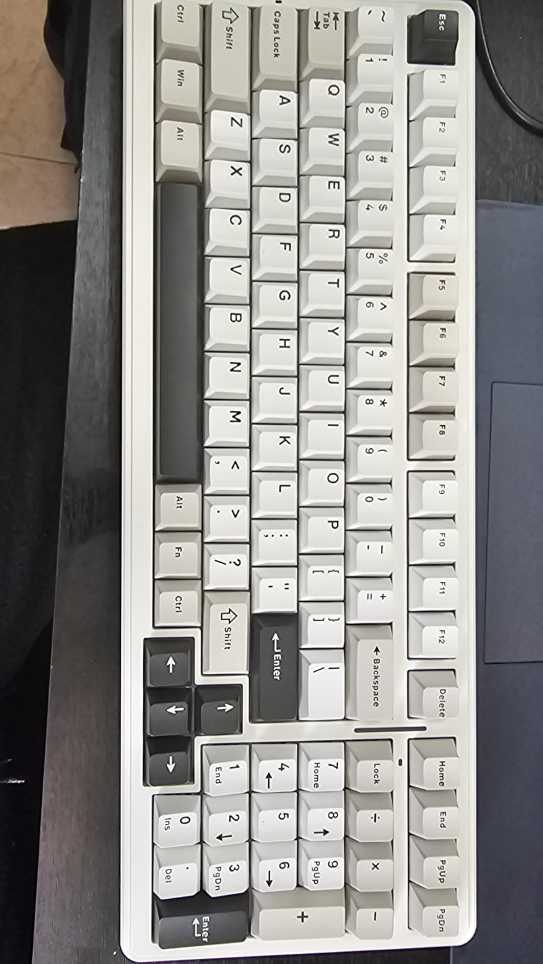 AULA F99 Wireless Mechanical Keyboard,Tri-Mode BT5.0/2.4GHz/USB-C Hot Swappable Custom Keyboard,Pre-lubed Linear Switches,RGB Backlit Computer Gaming Keyboards for PC/Tablet/PS/Xbox customer photo 1