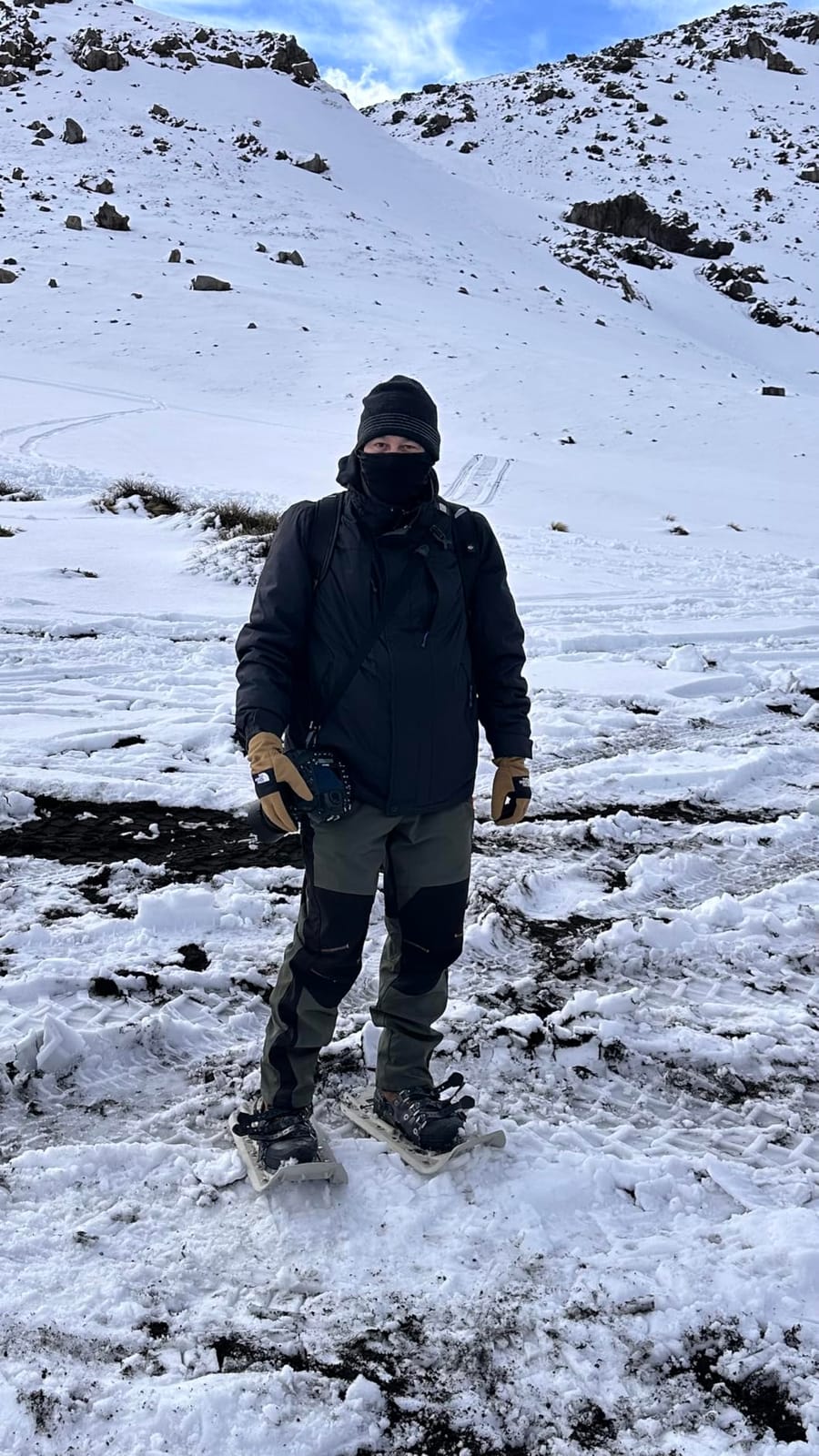 TBMPOY Men's Snow Ski Hiking Pants Waterproof Winter Fleece Lined Pants Camping Skiing Ice Fishing Pants with Belt customer photo 2