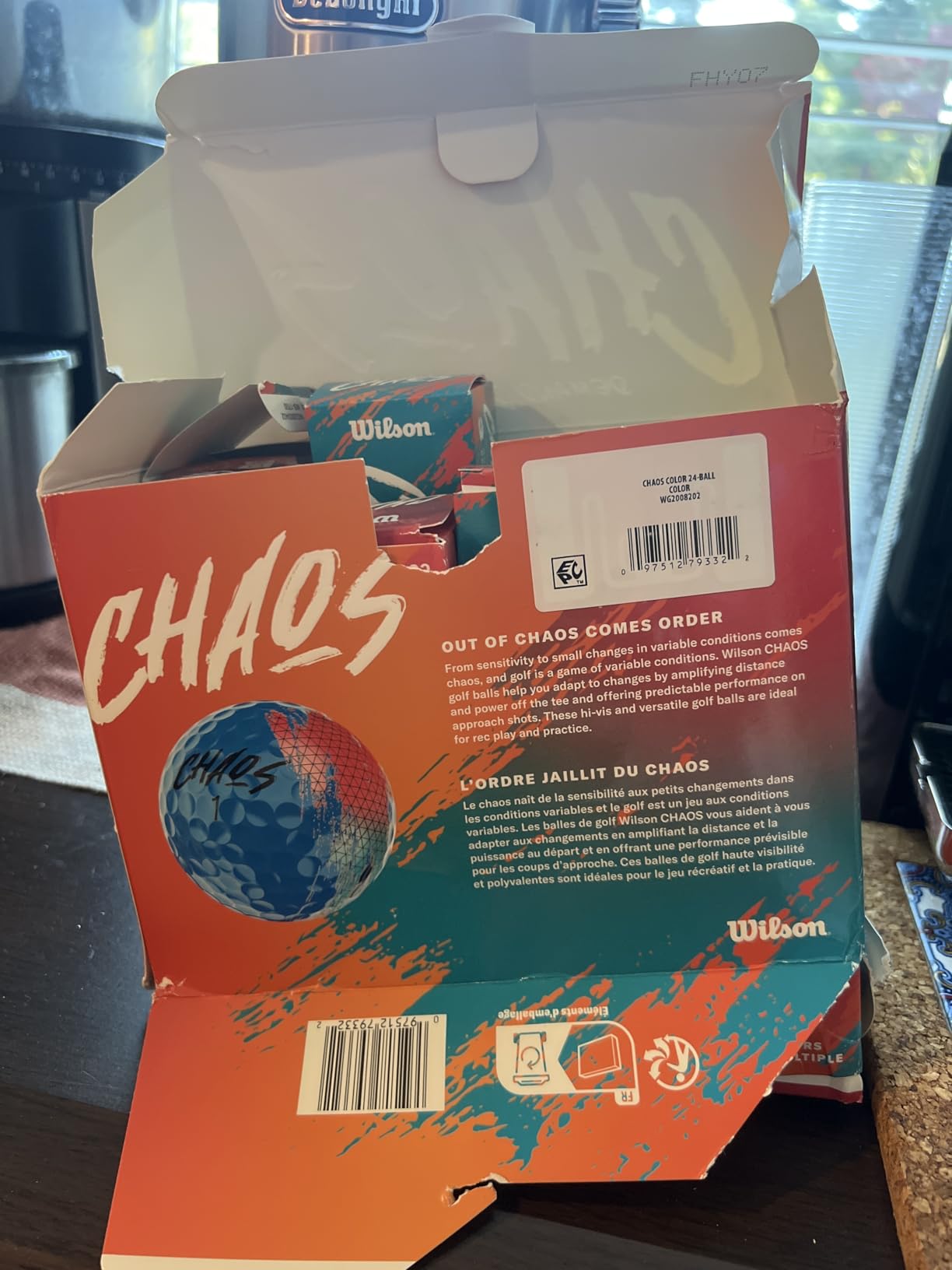 WILSON 2024 Chaos Golf Balls - 24 Balls customer photo 2