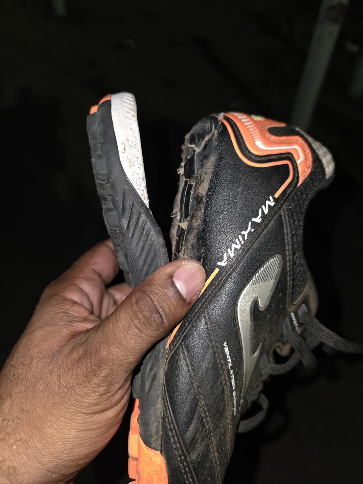 Joma Men’s Soccer Cleats Turf (TF), US Size 6.5-12, Synthetic Upper, Durability Rubber Outsole, Aguila 2309 Model, Turf Traction Sole customer photo 2