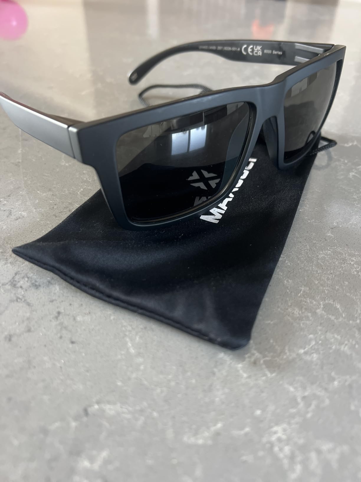 MAXJULI XXL Size Double Extra Large Z87 Sunglasses for Big Wide Heads Men TR90 Ultralight UV400 Protection Glasses 8228 customer photo 1