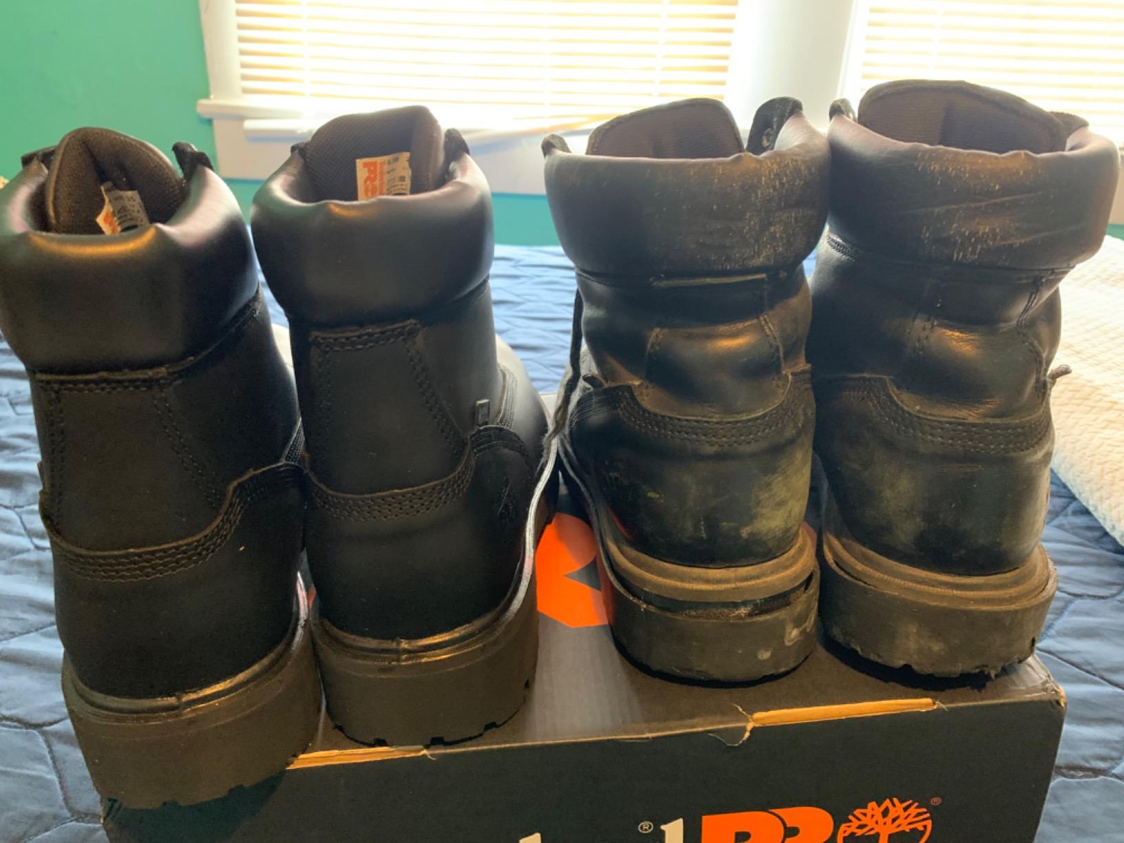 Timberland PRO Men's Direct Attach 6 Inch Steel Safety Toe Insulated Waterproof Industrial Work Boot customer photo 1