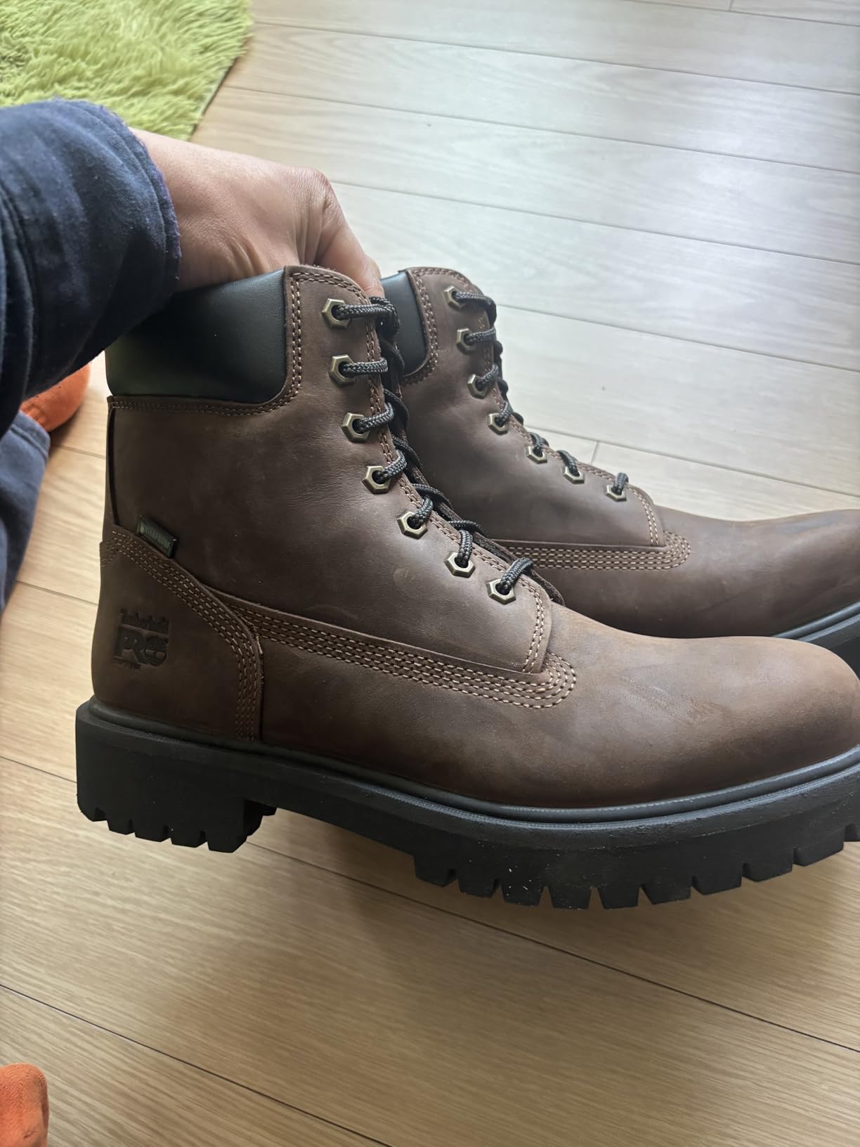 Timberland PRO Men's Direct Attach 6 Inch Soft-toe Insulated Waterproof Industrial Work Boot customer photo 1