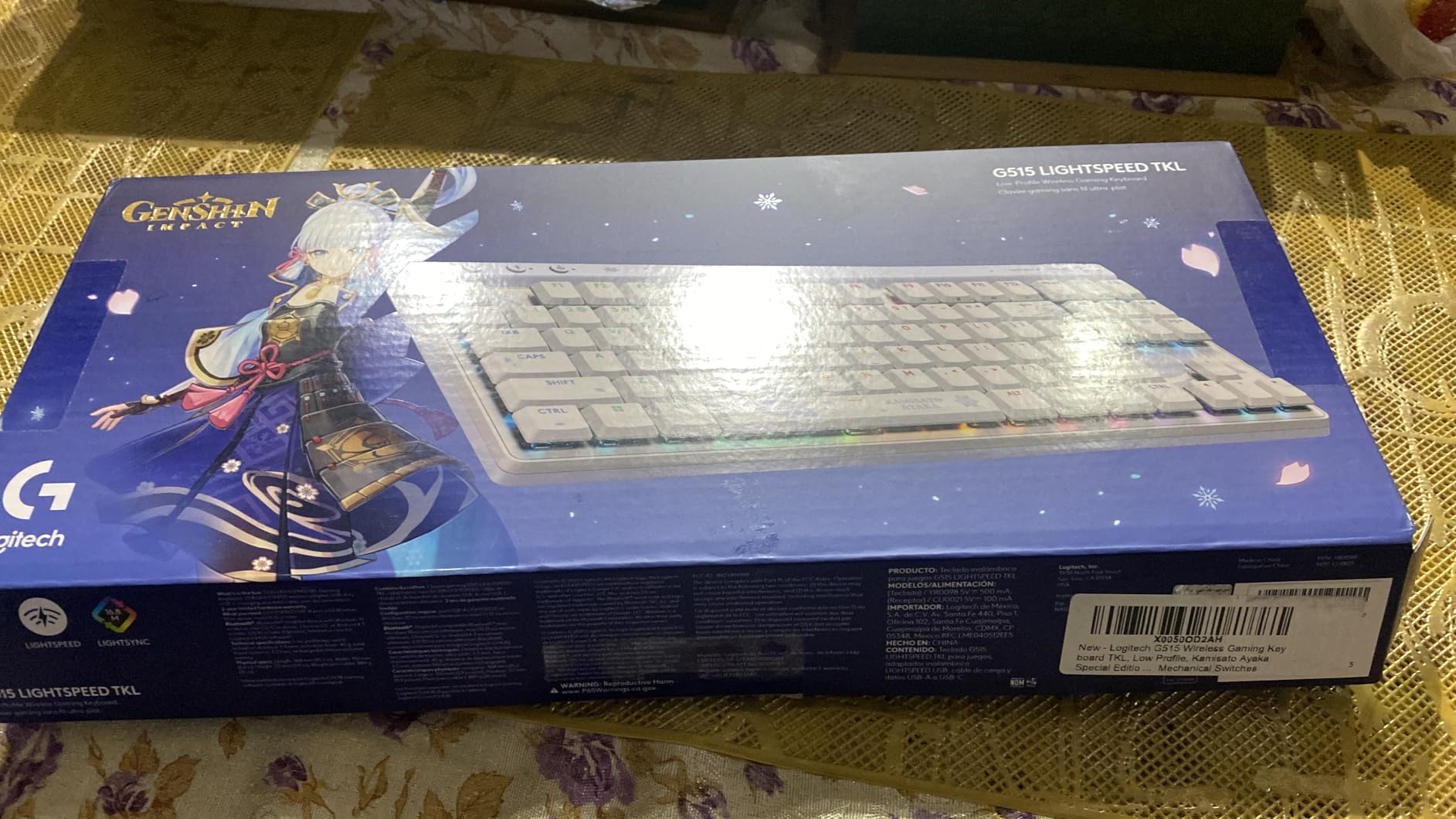 Logitech G515 Lightspeed TKL Wireless Gaming Keyboard (Tactile) - Black customer photo 2