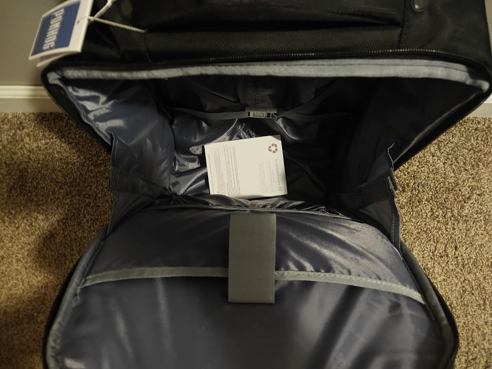 Ponhog Rolling Laptop Backpack with Wheels Carry On Laptop Bag customer photo 2